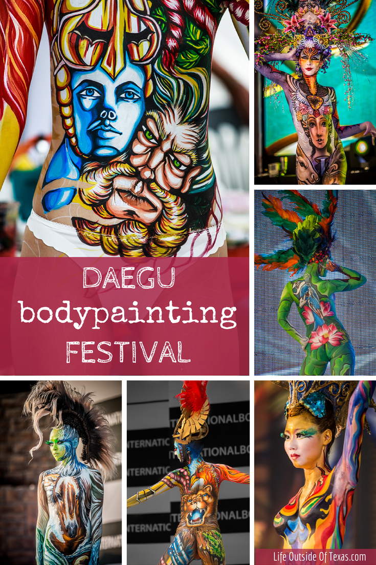 Daegu Bodypainting Festival Turns Nearly Nude Models Into Exquisite